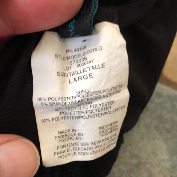 💚Pink flower tankini top - Picture 4 of 4